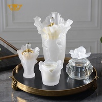 Nouvel ensemble brûleur d'encens en cristal parfumé Ramadan 2026, kit artisanal Eid Bakhoor, coffret cadeau