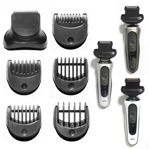 Garniture de tondeuse à <span class=keywords><strong>barbe</strong></span> pour <span class=keywords><strong>Braun</strong></span> Series 3 BT32 - Kit de toilettage professionnel 9-en-1 avec peigne limiteur de longueur précis et lame de <span class=keywords><strong>rasoir</strong></span> - Product Image 6