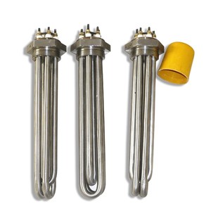 Công nghiệp 380V 440V 3 pha mặt bích ngâm nóng yếu tố cho nước nóng - Product Image 1