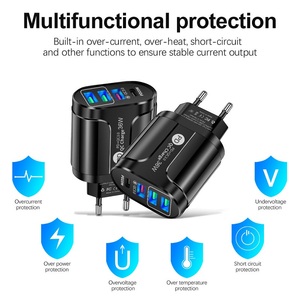Sạc USB Type-C 36W QC3.0 bán buôn, đầu sạc EU US UK, dành cho Samsung iPhone, sạc điện thoại di động thông minh, nhỏ gọn - Product Image 3