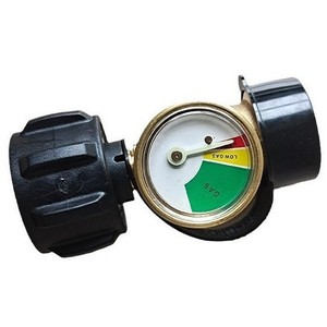 Adaptateur de bouteille de gaz avec manomètre, connecteur Pol, régulateur de propane, connexion de remplissage Qcc1 - Product Image 3