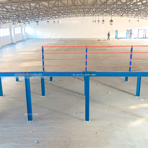 Plateforme de Stockage Industrielle à Mezzanine Multi-Niveaux en Acier, pour Entrepôt et Atelier, Capacités de 800 kg, 1000 kg et 2000 kg/m² - Product Image 1