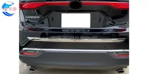 Couvercle <span class=keywords><strong>de</strong></span> garniture <span class=keywords><strong>de</strong></span> garniture inférieure <span class=keywords><strong>de</strong></span> <span class=keywords><strong>porte</strong></span> arrière en argent pour HARRIER 80 2020 garniture inférieure <span class=keywords><strong>de</strong></span> <span class=keywords><strong>porte</strong></span> <span class=keywords><strong>de</strong></span> coffre arrière en acier inoxydable - Product Image 4