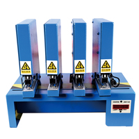 Vitesse 300/Min 1-5mm Épaisseur Options multi-têtes personnalisables 110V-220V Utilisation de bureau Agrafeuse pneumatique 12 #
