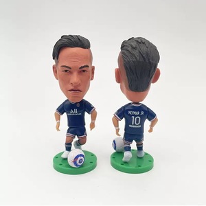 Statuette Personalizzate in Resina Bobblehead di Calciatori <span class=keywords><strong>Ronaldo</strong></span> e Messi, Souvenir con Testa Oscillante, Ornamenti per Auto - Product Image 5