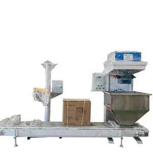 Unidad transportadora automática línea de montaje de harina química de grano de arroz máquina de coser de borde plegable automática de bolsillo