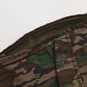 Op maat gemaakte winter camouflage print elastische taille multi-pocket ademende waterdichte groene camouflage jachtbroek voor heren - Product Image 5