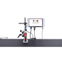 Machine de codeur à jet d'encre à grande vitesse Marquage de la date de production Scanner de codes à barres d'imprimante en ligne pour emballage en carton