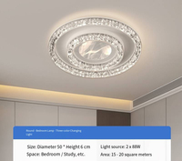 Luxe Moderne LED Acrylique Plafonnier Finition Noire Angle De Faisceau Dimmable Suspension pour La Maison Hôtel Lobby Salle De Banquet