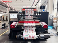 Machine d'impression flexographique haute précision pour emballages, type unitaire
