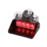 Luces Led estroboscópicas para parabrisas, luces de alta intensidad con ventosas (SL4T-V)