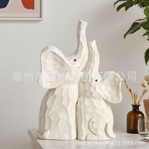 ตุ๊กตาสัตว์รูปเป็ดหัวโก่งและครอบครัวหมี ทำจากเรซิ่น สำหรับตกแต่งบ้าน งานศิลปะประดับตกแต่งห้องนั่งเล่น ทางเข้าบ้าน และสวน - Product Image 2