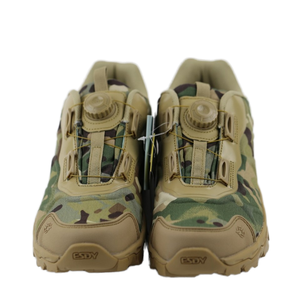 ESDY Bottes de randonnée légères et basses à réaction rapide <span class=keywords><strong>Chaussures</strong></span> d'alpinisme à boucle automatique Bottes de trekking confortables - Product Image 1