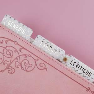 Etiquetas Adhesivas <span class=keywords><strong>Grandes</strong></span> con <span class=keywords><strong>Letras</strong></span> en Relieve Doradas, Laminadas, para la <span class=keywords><strong>Biblia</strong></span>, para Mujeres y Hombres - Product Image 2