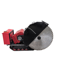 Scie à plancher électrique industrielle 2025 380V 22KW pour la coupe de béton et de route avec moteur sans balais et profondeur de coupe de 500mm - Product Image 4