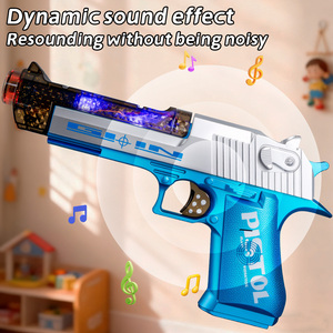 Pistola Giocattolo Elettrica Multifunzione con Effetti Realistici di Vibrazione, Luce e Suono per Ragazzi - Product Image 4