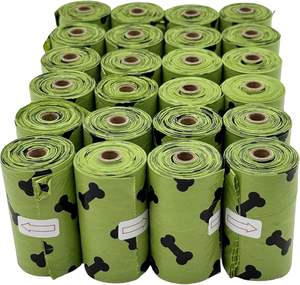 냄새제어 친환경 맞춤형 인쇄 두꺼운 누수 방지 생분해성 플라스틱 개똥 봉투 - Product Image 1