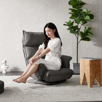 Fauteuil inclinable de relaxation commercial pour hôtels, villas et gîtes, commande en gros, direct usine, élégant, réglable, pliable et pivotant