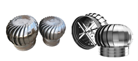 Vente chaude d'usine, turbine à vent en acier inoxydable, extracteur d'air de toit, ventilateur, 400 mm, 500 mm, 600 mm