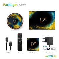 Nuevo VONTAR X2 TV BOX Quad Core Amlogic S905W2 4k HD 4gb 32gb Android 11.0 WIFI Smart Tv Box Android Box