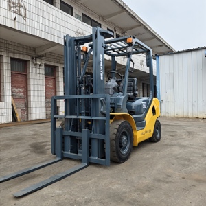 รถยกดีเซล Komatsu 3T ประสิทธิภาพสูง รถยกมือสองสำหรับงานก่อสร้าง อะไหล่แท้ รถยกแบบเครื่องยนต์สันดาปภายใน - Product Image 6