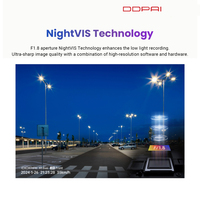 DDPAI N5 DUAL GPS 4K 1080P Grabadora de Video para Coche de Doble Canal con Visión Gran Angular de 140° Delantera/Trasera, IA 265, WiFi y GPS Integrado