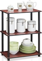 Étagères de rangement, étagère à livres à 3 niveaux, étagère d'angle, étagères ouvertes sans outils, organisation et rangement, salon, garage, bureau