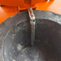 Fourneau de fusion à induction électronique en alliage de zinc pour machine de coulée