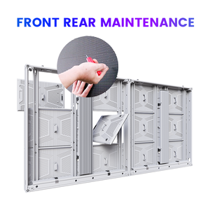 P6 P8 P10 không thấm nước <span class=keywords><strong>LED</strong></span> Video <span class=keywords><strong>Panel</strong></span> tường 6 mét ngoài trời HD màn hình TV lớn cho sân bay cửa hàng bán lẻ ODM Nhà cung cấp - Product Image 4