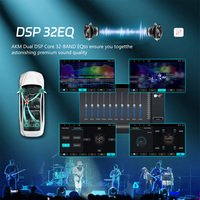 1 + 16/2 + 32 Android 11 GPS navigateur de voiture avec écran tactile 2 Din Radio vidéo Autoradio WIFI BT FM RDS caméra de recul lecteur CD VCD
