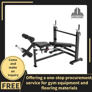 Estación de Gimnasio con Prensa Inclinada, Nuevo Diseño, Ajustable, Multifuncional, para Levantar Pesas, Unisex, Acero al Carbono, Entrenamiento de Fuerza - Product Image 2