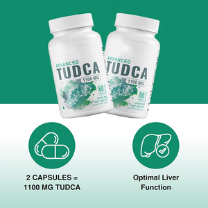 OEM ODM Advanced 1100mg Tudca Cápsulas en polvo Etiqueta privada Suplemento dietético para la belleza Apoya la salud del hígado y el intestino - Product Image 4