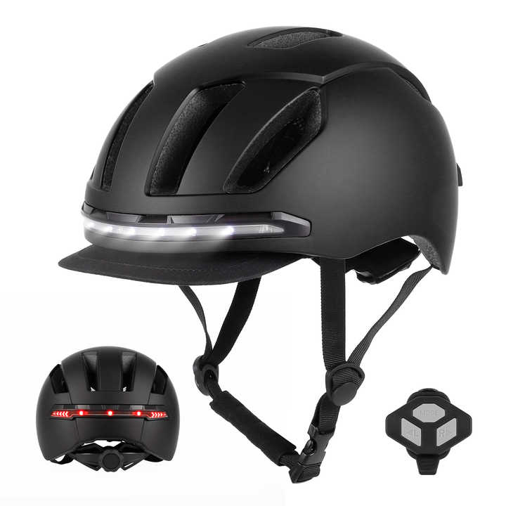 Smart Helmet with Wireless Handlebar Remote Control Gear