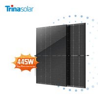 Panneau solaire bifacial Trina Vertex S+ 445W N-type Hbc tout noir - Solution énergétique ultime pour les toits des maisons et des entreprises dans le monde entier