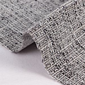 Tissu en lin TengHui prêt à expédier, tissu doux pour canapé d'angle, tissu de canapé avec dos collé, faible MOQ, design luxueux, prix bas - Product Image 6