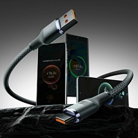 Câbles de charge super rapides 240W Type C vers USB Type C, câble tressé, connecteurs TPE au toucher doux, câble Type C conçu pour durer