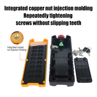 La nueva carcasa de control remoto industrial impermeable y duradera IP67, diseñada para aplicaciones de maquinaria de construcción