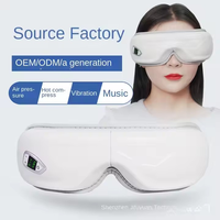 Luftdruck Vibrierende Heiß kompression musik Augen massage gerät Elektrisches faltbares Smart 3D-Augenmassagegerät mit Wärme