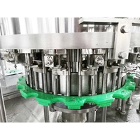Ligne d'emballage de bouteilles en verre PET entièrement automatique 3 en 1 en aluminium pour boissons gazeuses