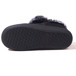 Wholesale Winter <strong>Felt</strong> Plush <strong>slippers</strong> Woolen Heeled Home Shoes Memory Cotton <strong>slippers</strong> - Product Image 5