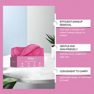 Toalla Desmaquillante de Fibra Eelhope, Toalla de Limpieza Facial para Desmaquillar los Ojos, Toalla de Limpieza Facial Suave - Product Image 3