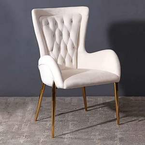 <span class=keywords><strong>Old</strong></span> Vintage Accent Phong Cách Mỹ Khách Sạn Kim Loại Vải Nhung Đảng Tổ Chức Sự Kiện Ghế - Product Image 4