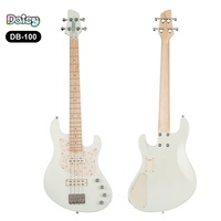 Gitar Bass Elektrik Daisy DB--100 4/5/6-String, Body Poplar, Neck Maple, Sirkuit Aktif, Panjang Skala 762mm, 22 Fret, Ready Stock