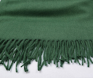 Hot Sale <strong>Wholesale</strong> Women Winter Warm <strong>Wool</strong> <strong>Pashmina</strong> Scarf Solid Color Long <strong>Shawl</strong> with Tassel Cashmere Scarf - Product Image 5