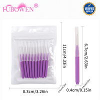 Brosses à sourcils jetables Fubowen en vrac, micro-brosses ultra-fines pour le lifting des sourcils, usage professionnel en salon