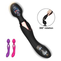 Starke Kraft 10-Gang Big Vibration für Frauen Dual Heads Vibration AV Wand Body Massager Sexspielzeug für Frauen Female Sex Produkte