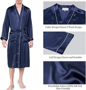 Robe <span class=keywords><strong>kimono</strong></span> <span class=keywords><strong>en</strong></span> <span class=keywords><strong>soie</strong></span> pour <span class=keywords><strong>homme</strong></span> Ensemble deux pièces Haut <span class=keywords><strong>en</strong></span> <span class=keywords><strong>soie</strong></span> et short <span class=keywords><strong>en</strong></span> <span class=keywords><strong>soie</strong></span> pour l'été - Product Image 3