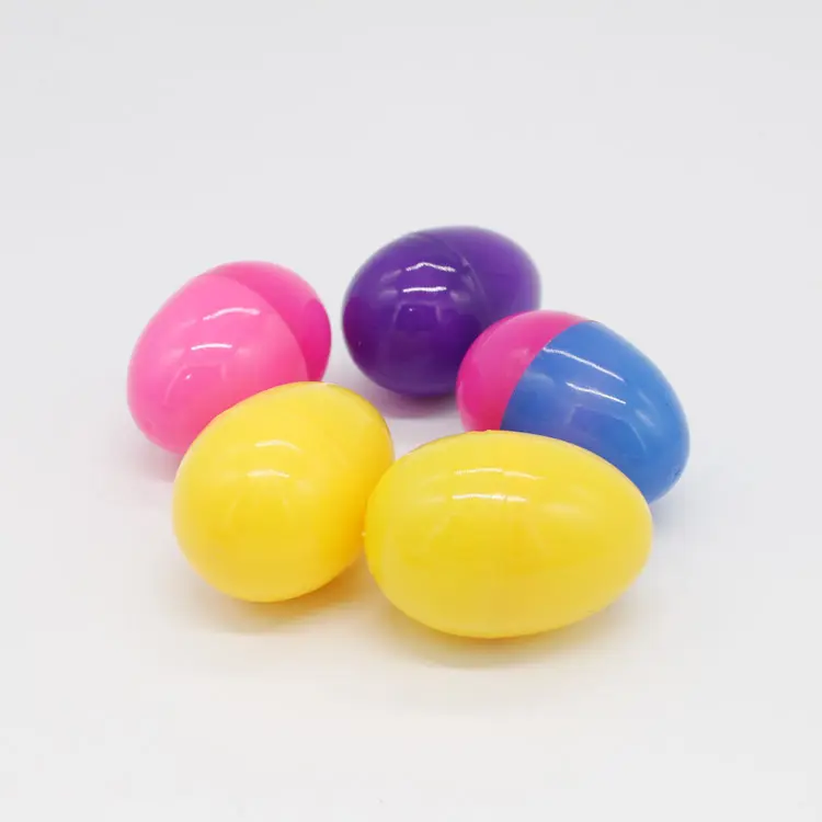 Toptan ucuz yumurta şekilli kapsül çoklu boyutları kapsül 4*6cm boş kapsül oyuncaklar için otomat