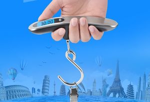 डिजिटल सामान पैमाने-एलसीडी डिस्प्ले के साथ £ 110 क्षमता-यात्रियों के लिए पोर्टेबल स्टेनलेस स्टील फांसी सामान वजन पैमाने - Product Image 5