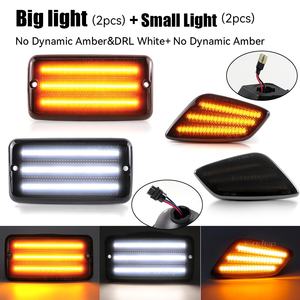 Feux de position latéraux de clignotants dynamiques avant clignotant séquentiel DRL feux indicateurs latéraux d'aile pour <span class=keywords><strong>Jeep</strong></span> Wrangler <span class=keywords><strong>TJ</strong></span> 1997-2006 - Product Image 5